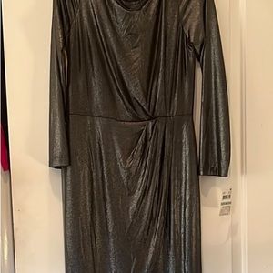 Macys Gun metal dress